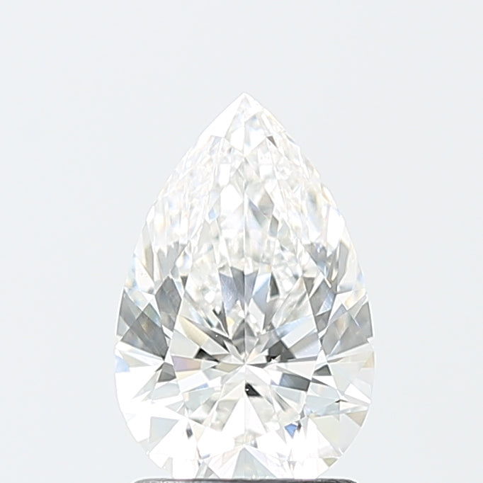 Loose 1.65 Carat F VVS2 IGI Certified Lab Grown Pear Diamonds