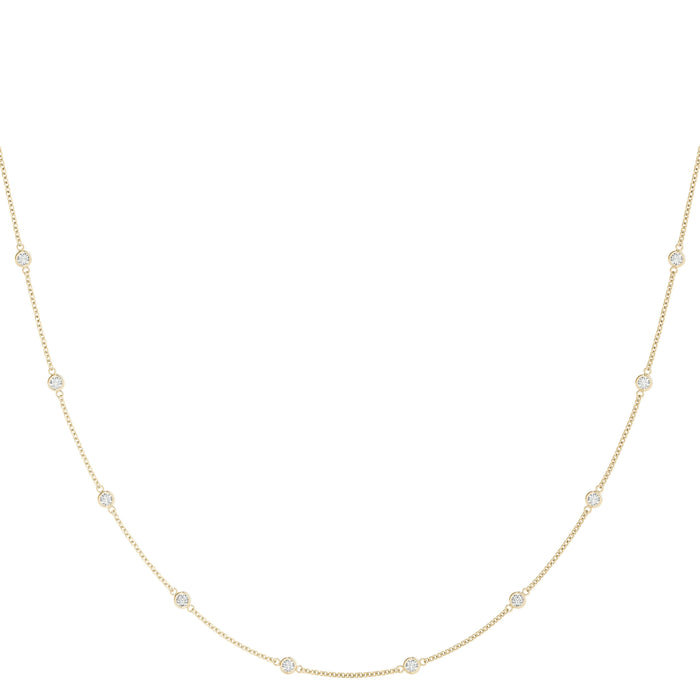 Special Solitaire 10 Station Necklace