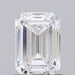 Loose 1.01 Carat D IF IGI Certified Lab Grown Emerald Diamonds