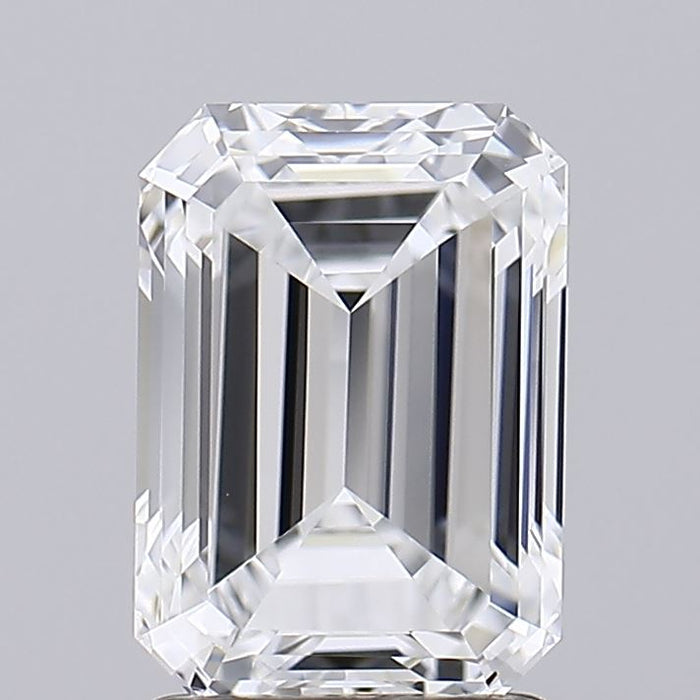 Loose 2.01 Carat E VVS2 IGI Certified Lab Grown Emerald Diamonds