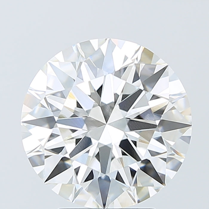 Loose 4.07 Carat F VVS2 IGI Certified Lab Grown Round Diamonds
