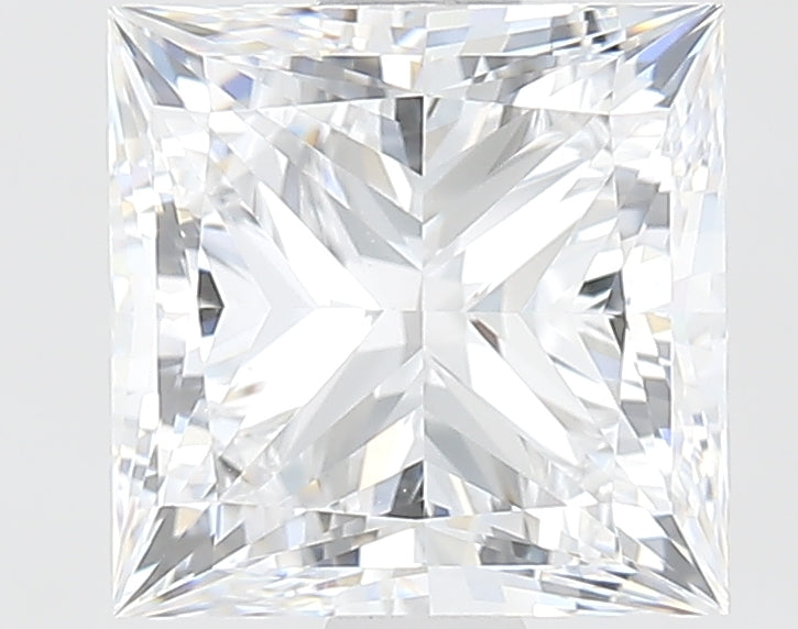 Loose 1.63 Carat D VVS2 IGI Certified Lab Grown Princess Diamonds
