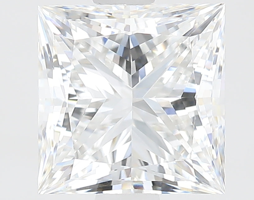 Loose 1.71 Carat E VVS2 IGI Certified Lab Grown Princess Diamonds