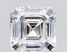 Loose 2.61 Carat F IF IGI Certified Lab Grown Asscher Diamonds