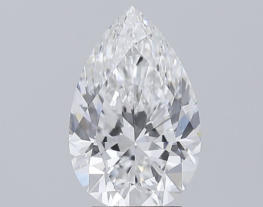 Loose 3.19 Carat F VVS1 IGI Certified Lab Grown Pear Diamonds