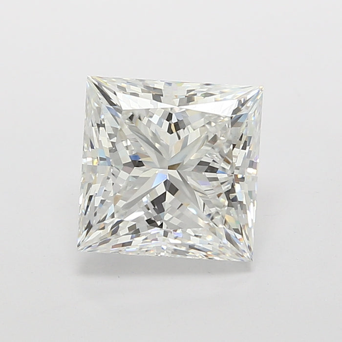 Loose 3.56 Carat E IF IGI Certified Lab Grown Princess Diamonds