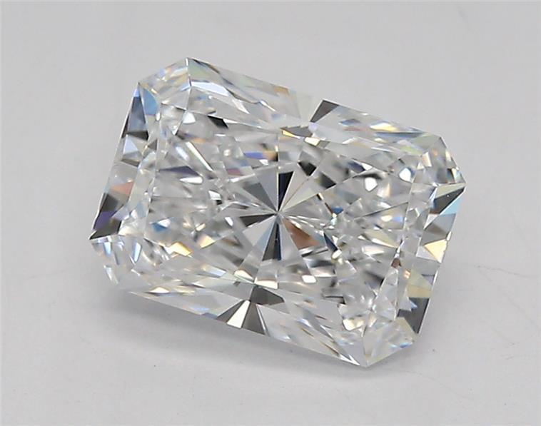 Loose 1.37 Carat D VVS2 IGI Certified Lab Grown Radiant Diamonds