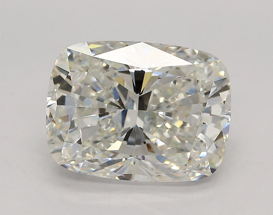 Loose 4.22 Carat F VVS2 IGI Certified Lab Grown Cushion Diamonds
