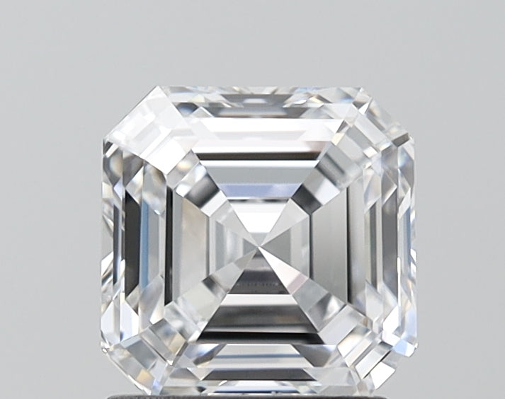 Loose 1.72 Carat D IF IGI Certified Lab Grown Asscher Diamonds