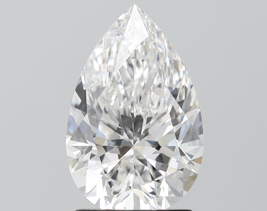 Loose 2.51 Carat F VVS1 IGI Certified Lab Grown Pear Diamonds