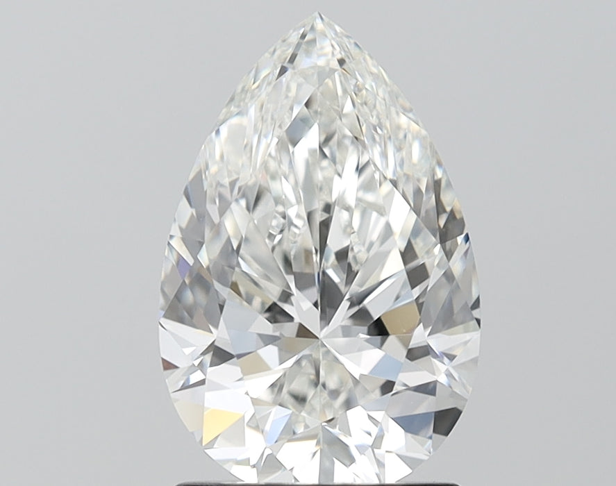Loose 2.31 Carat F VVS1 IGI Certified Lab Grown Pear Diamonds