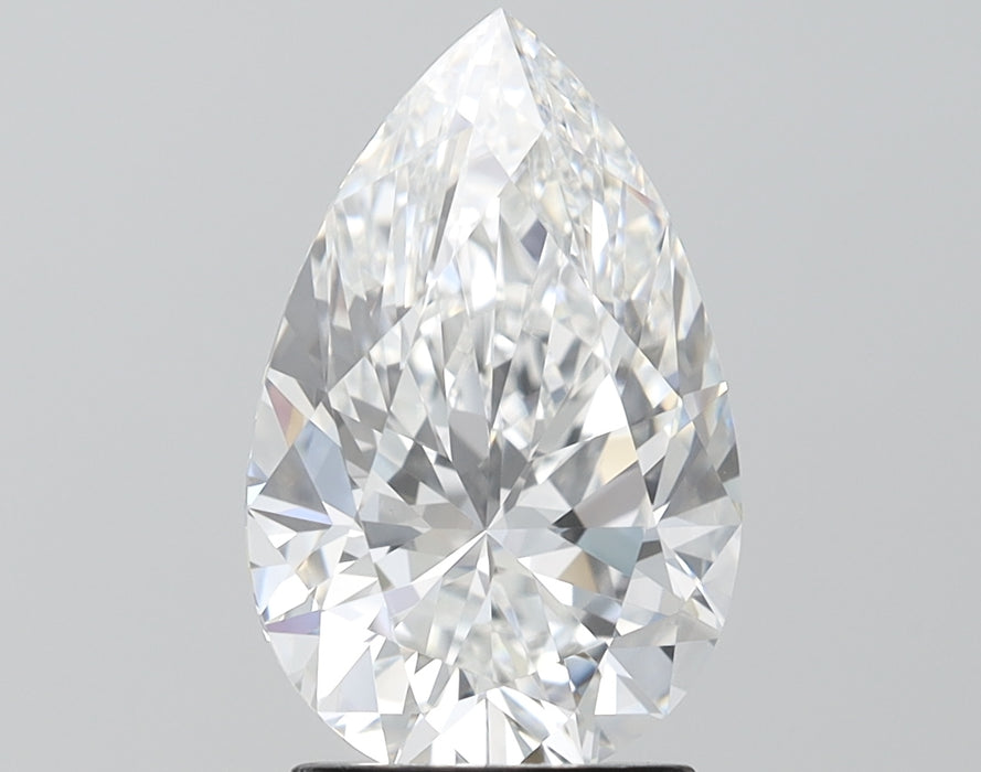 Loose 3.25 Carat E VVS1 IGI Certified Lab Grown Pear Diamonds