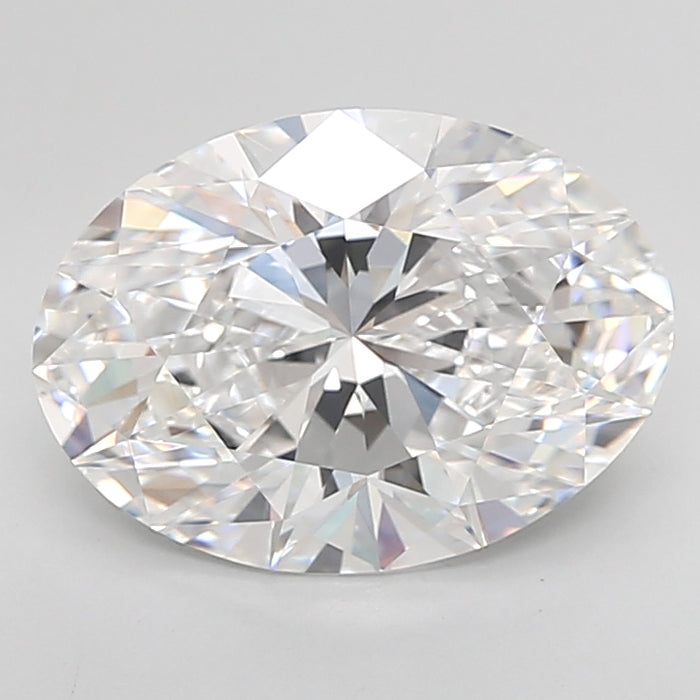 Loose 5.11 Carat D VVS2 IGI Certified Lab Grown Oval Diamonds