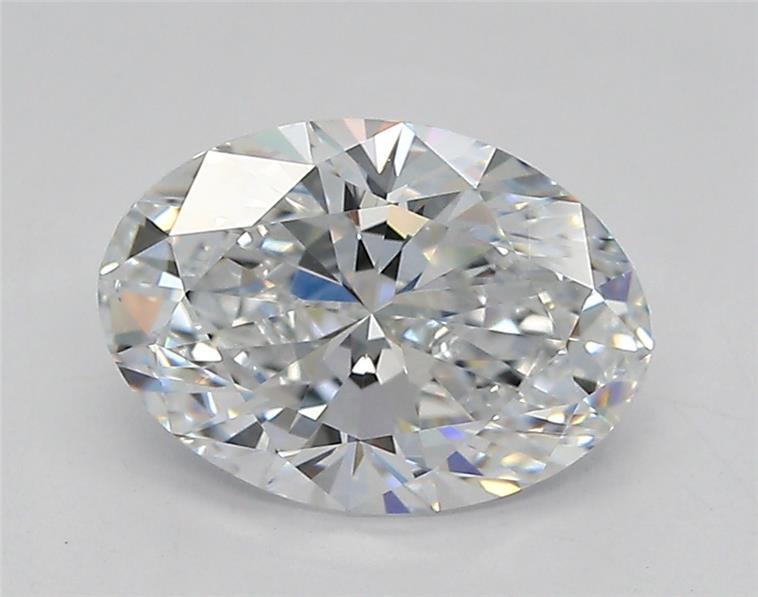 Loose 1.55 Carat D IF IGI Certified Lab Grown Oval Diamonds
