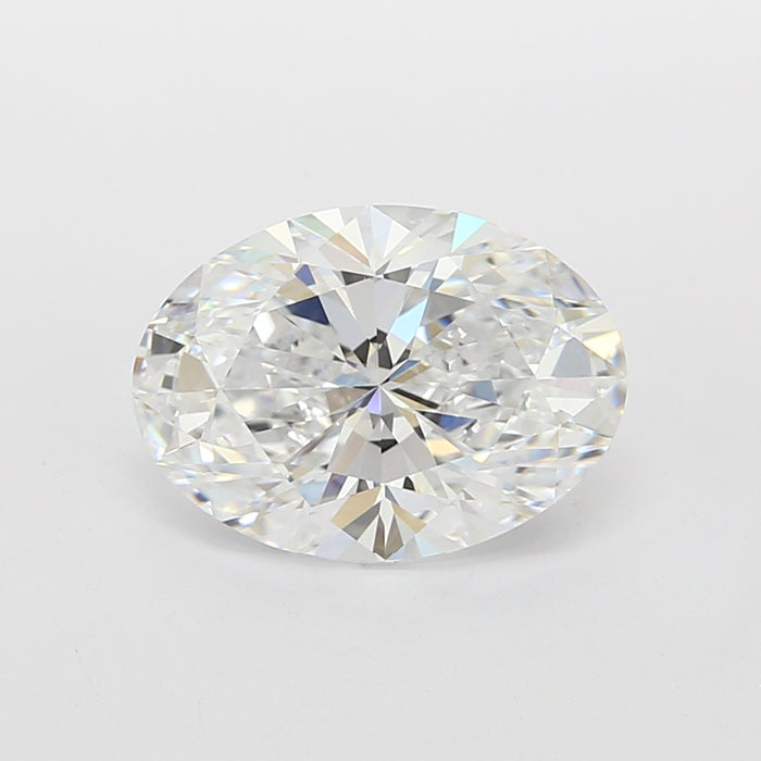 Loose 3.24 Carat D IF IGI Certified Lab Grown Oval Diamonds