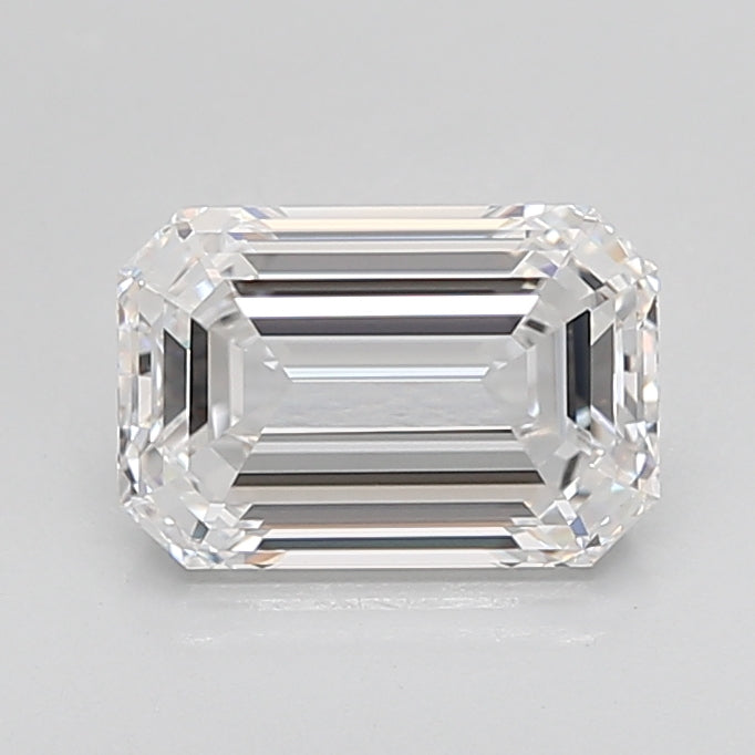 Loose 3.07 Carat D IF IGI Certified Lab Grown Emerald Diamonds
