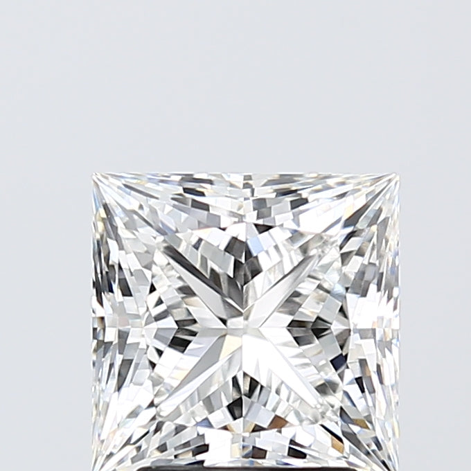 Loose 3.08 Carat F VVS2 IGI Certified Lab Grown Princess Diamonds