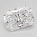 Loose 2.08 Carat D IF IGI Certified Lab Grown Radiant Diamonds