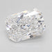 Loose 2.02 Carat D VVS1 IGI Certified Lab Grown Radiant Diamonds