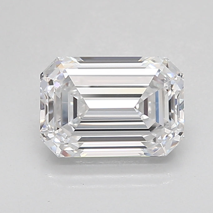 Loose 1.57 Carat D VVS1 IGI Certified Lab Grown Emerald Diamonds