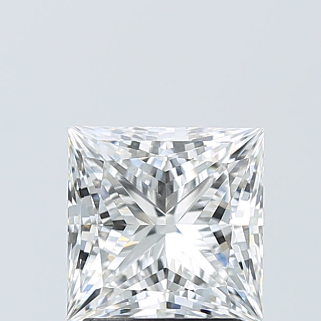 Loose 2.26 Carat F VVS2 IGI Certified Lab Grown Princess Diamonds