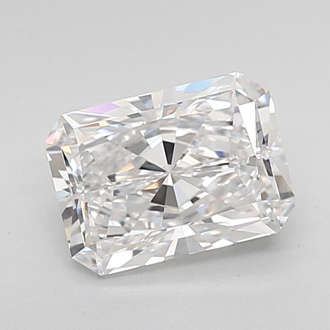 Loose 1.51 Carat D IF IGI Certified Lab Grown Radiant Diamonds
