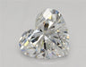 Loose 1.54 Carat D VVS2 IGI Certified Lab Grown Heart Diamonds
