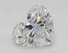Loose 1.85 Carat E IF IGI Certified Lab Grown Heart Diamonds