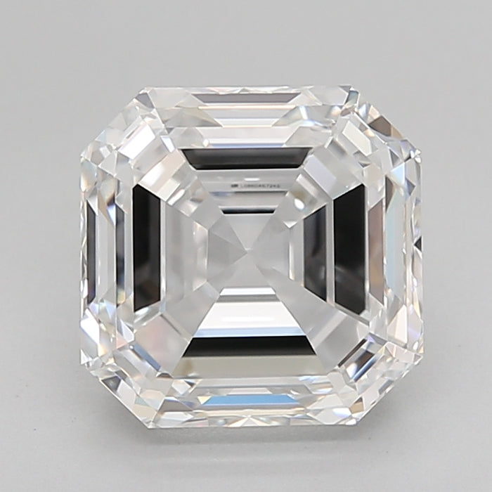 Loose 4.04 Carat E VVS1 IGI Certified Lab Grown Asscher Diamonds