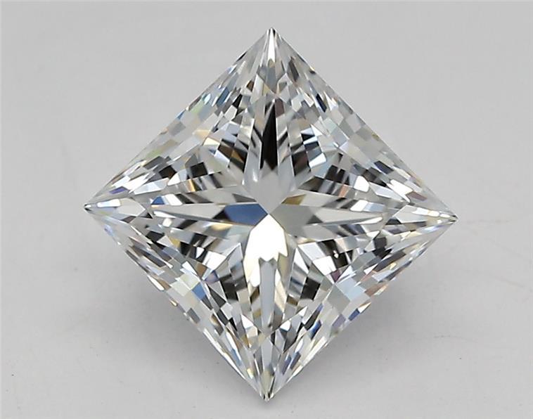 Loose 1.54 Carat D VVS2 IGI Certified Lab Grown Princess Diamonds