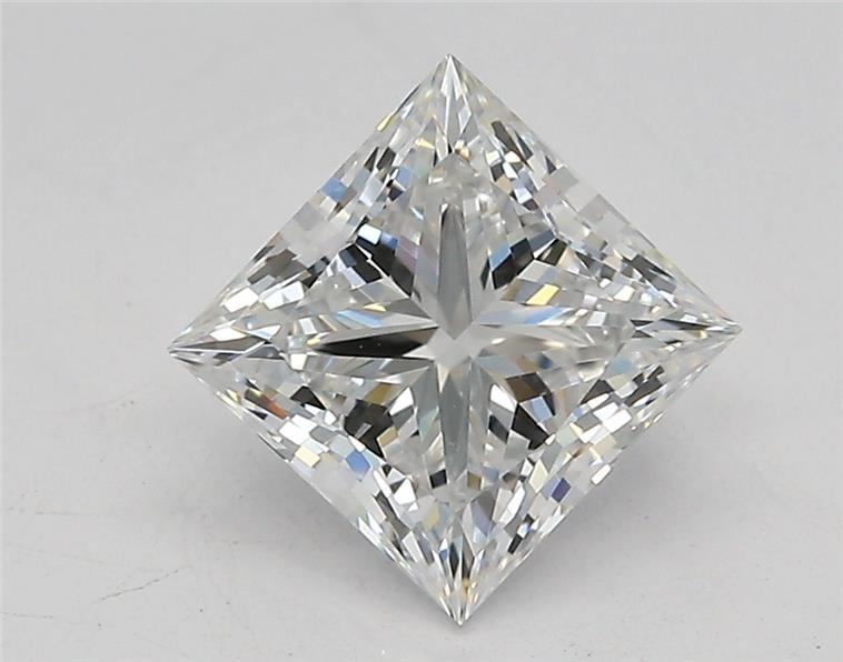 Loose 1.57 Carat D VVS2 IGI Certified Lab Grown Princess Diamonds