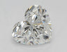 Loose 1.51 Carat D VVS2 IGI Certified Lab Grown Heart Diamonds