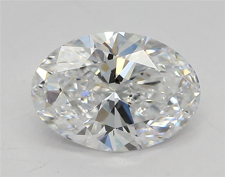 Loose 1.55 Carat D IF IGI Certified Lab Grown Oval Diamonds