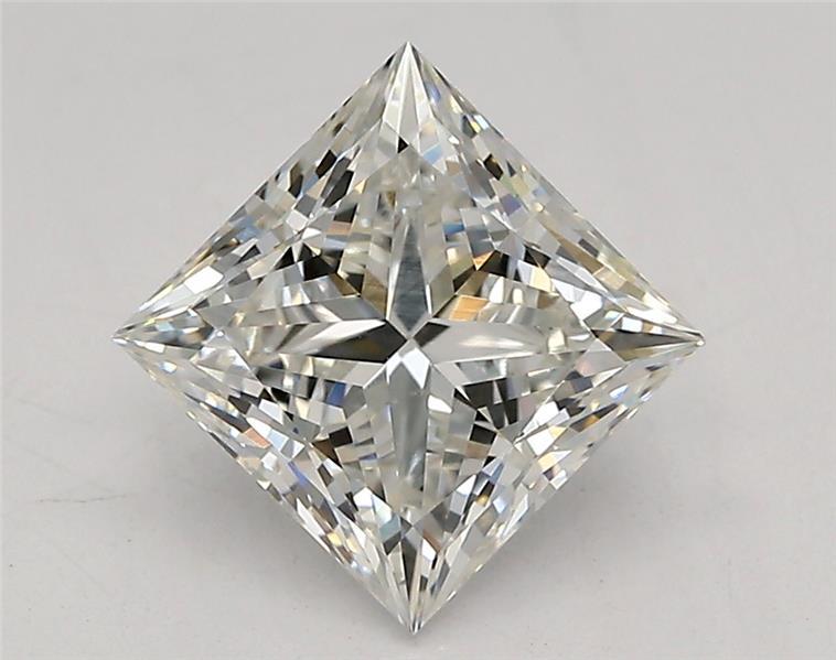 Loose 1.59 Carat F VVS2 IGI Certified Lab Grown Princess Diamonds