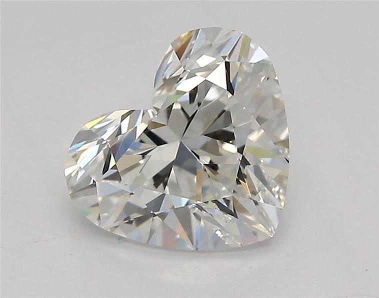 Loose 1.67 Carat E IF IGI Certified Lab Grown Heart Diamonds