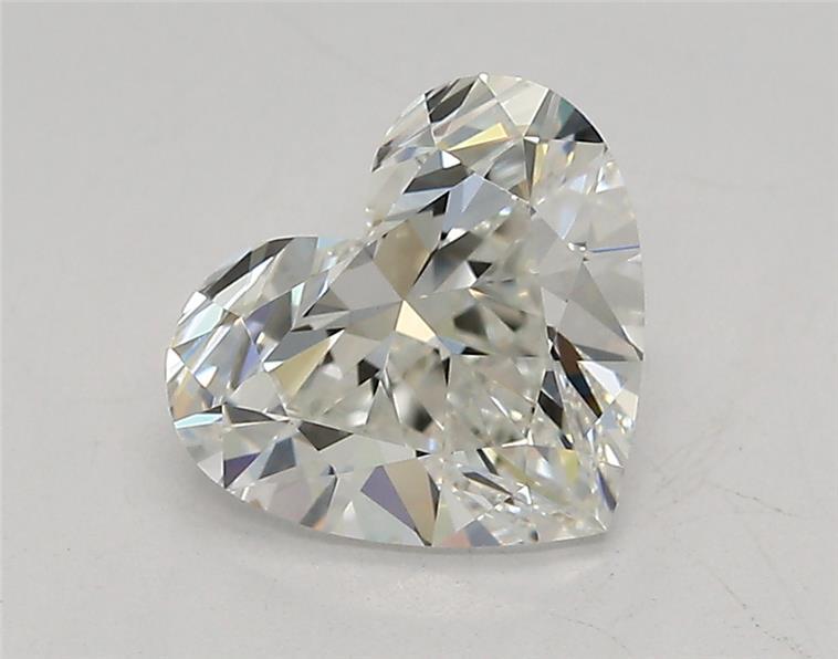 Loose 1.51 Carat E VVS2 IGI Certified Lab Grown Heart Diamonds