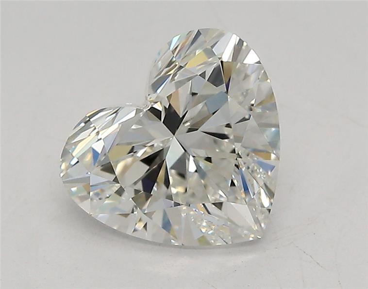Loose 1.7 Carat E VVS2 IGI Certified Lab Grown Heart Diamonds