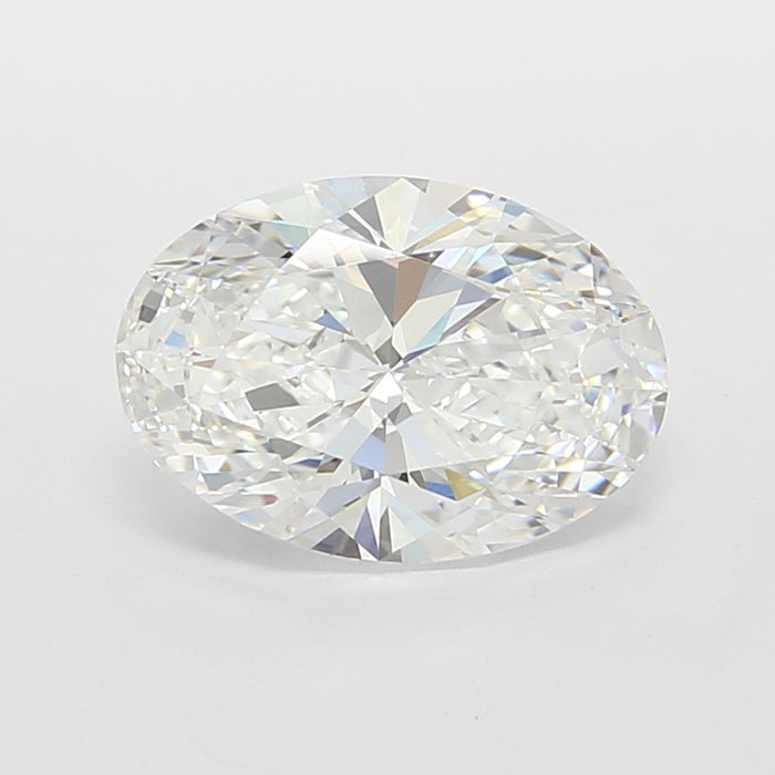 Loose 2.47 Carat D IF IGI Certified Lab Grown Oval Diamonds