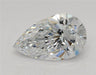 Loose 2.11 Carat D VVS1 IGI Certified Lab Grown Pear Diamonds