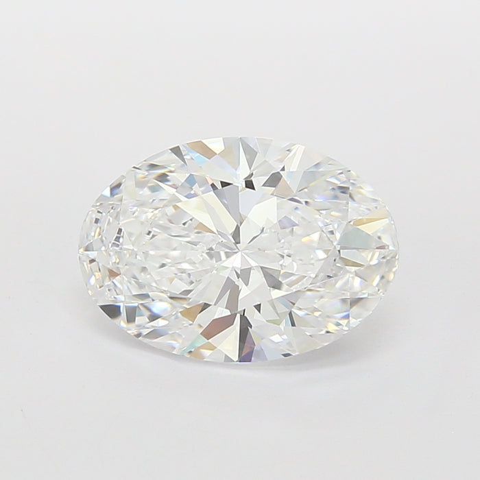 Loose 3.32 Carat D IF IGI Certified Lab Grown Oval Diamonds