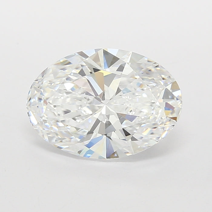 Loose 2.76 Carat D IF IGI Certified Lab Grown Oval Diamonds