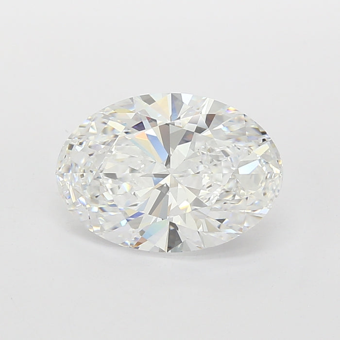 Loose 3.33 Carat D IF IGI Certified Lab Grown Oval Diamonds