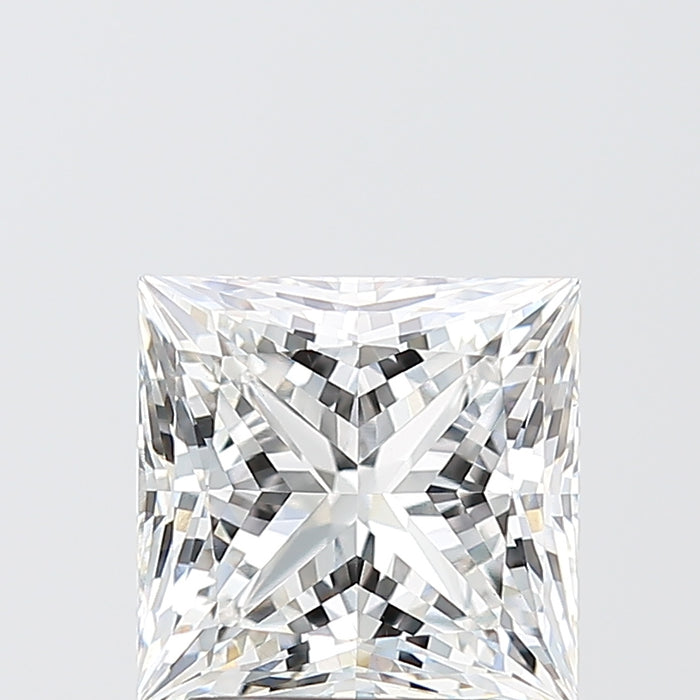 Loose 3.09 Carat F VVS2 IGI Certified Lab Grown Princess Diamonds