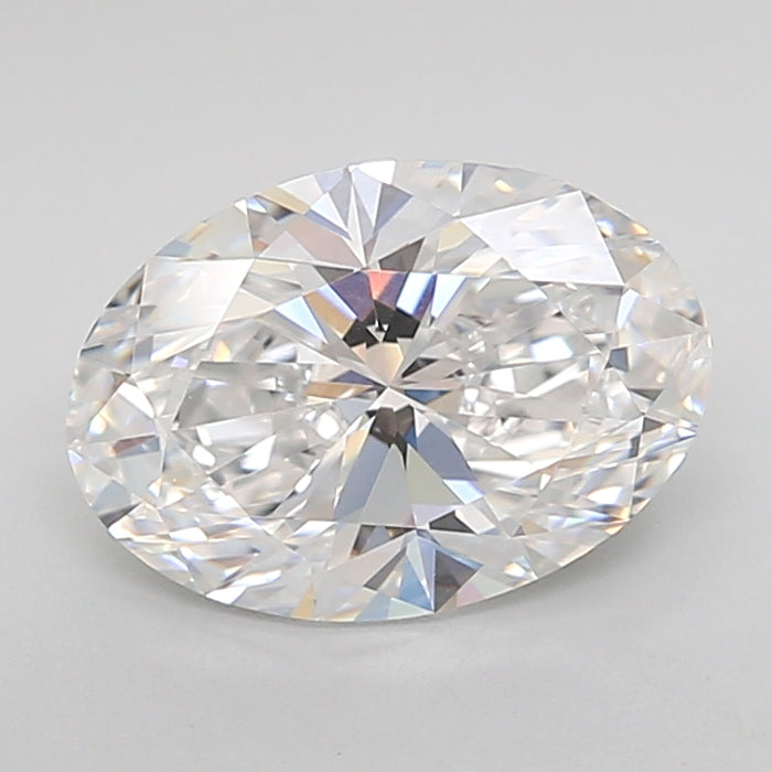 Loose 2.11 Carat D VVS2 IGI Certified Lab Grown Oval Diamonds