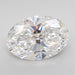 Loose 2.11 Carat D VVS2 IGI Certified Lab Grown Oval Diamonds