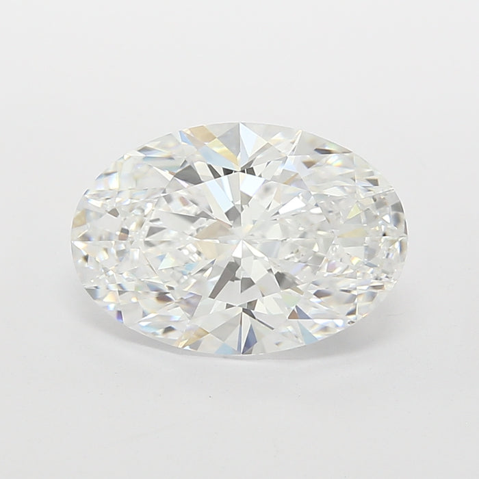Loose 3.74 Carat D IF IGI Certified Lab Grown Oval Diamonds