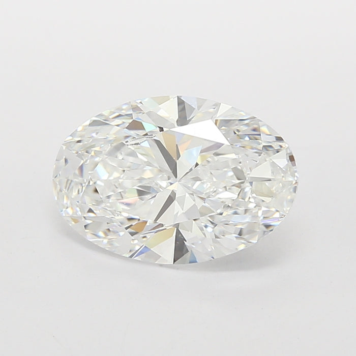 Loose 3.09 Carat D IF IGI Certified Lab Grown Oval Diamonds