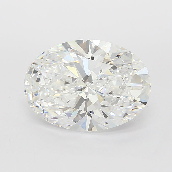 Loose 4.77 Carat D IF IGI Certified Lab Grown Oval Diamonds