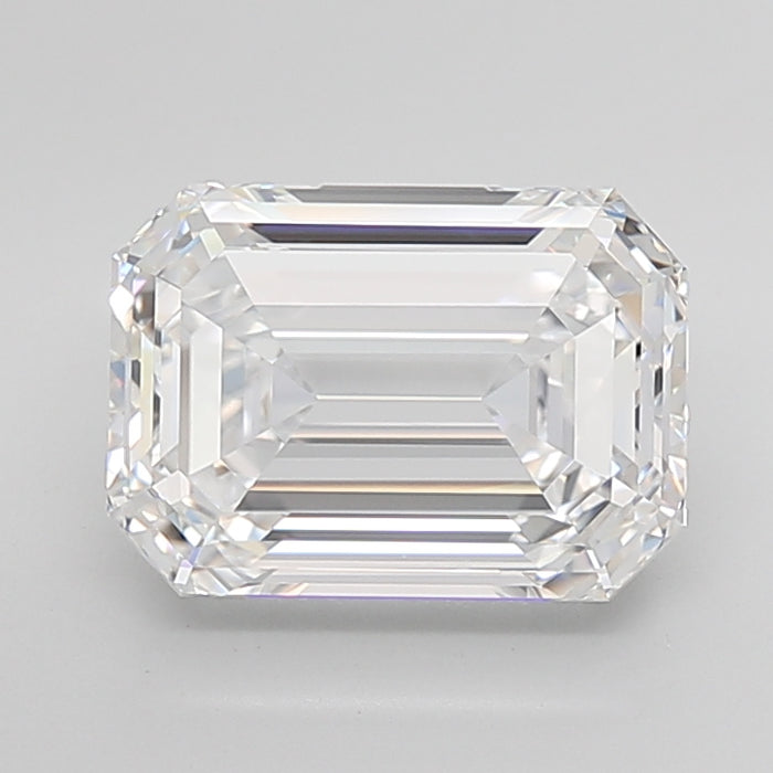 Loose 5.63 Carat D IF IGI Certified Lab Grown Emerald Diamonds