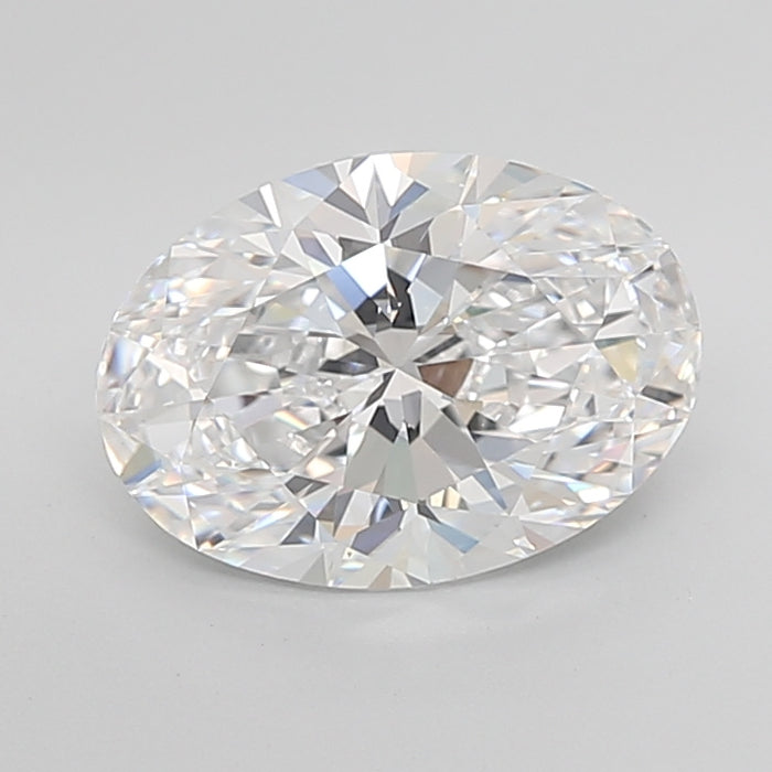 Loose 4.03 Carat D VVS1 IGI Certified Lab Grown Oval Diamonds